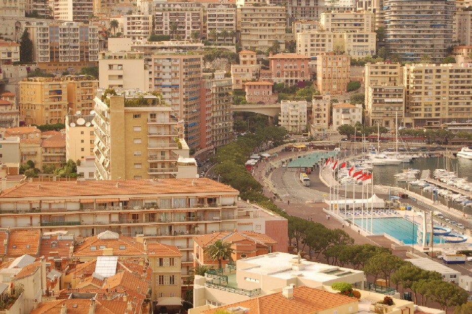 monaco f1 track. Cote d#39;azure F1 track